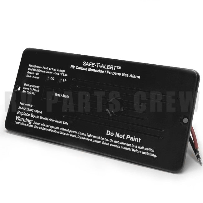 Jayco RV Safe-T-Alert Carbon Monoxide Propane Gas Alarm Detector 0204528 | RV Parts Crew, OEM Replacement RV & Trailer Parts