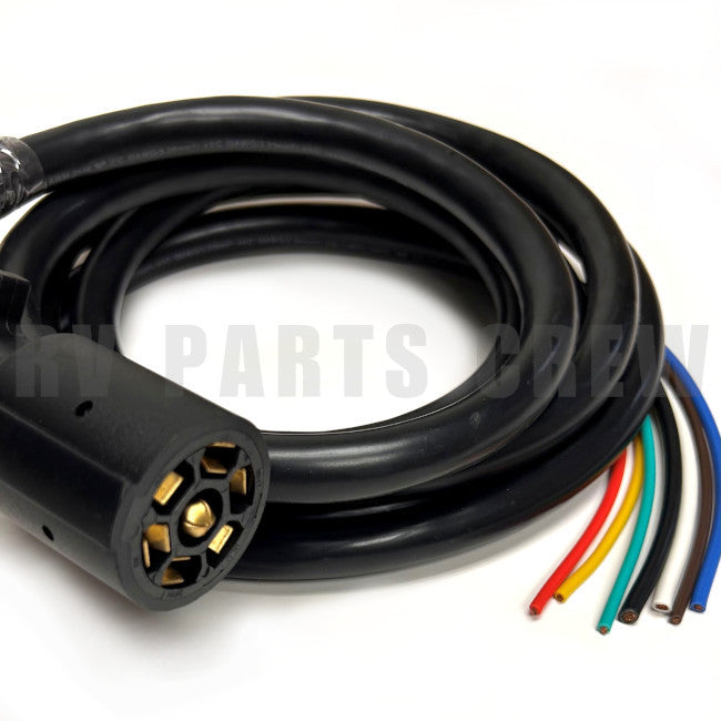 Jayco RV Valterra 7-Way Trailer Cord 10 ft 081024 | RV Parts Crew, OEM Replacement RV & Trailer Parts