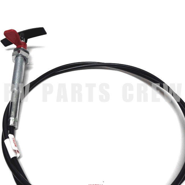 Jayco RV Valterra 72" Sewer Waste Replacement Cable with Valve Handle 0153478 | RV Parts Crew, OEM Replacement RV & Trailer Parts