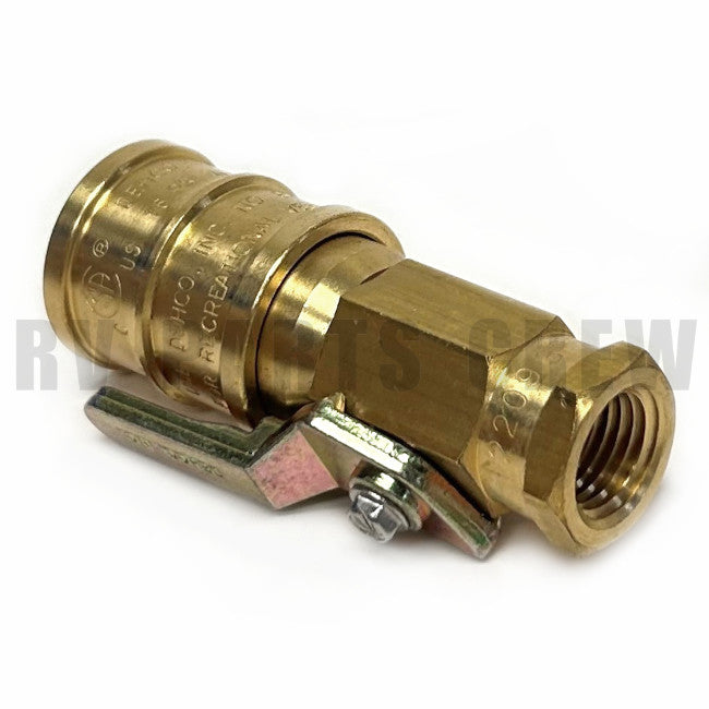 Jayco RV Propane Valve Quick Disconnect 1/4" FPT 0162036 | RV Parts Crew, OEM Replacement RV & Trailer Parts
