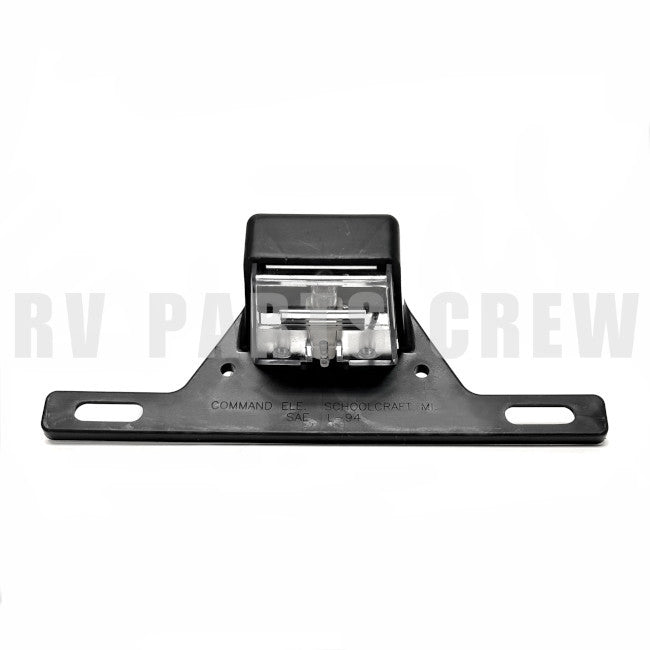 Jayco RV License Plate Light with Bracket Black 0089101 | RV Parts Crew, OEM Replacement RV & Trailer Parts