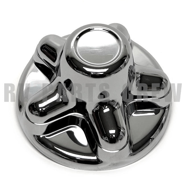 Jayco RV Plastic Chrome 5-Lug Hub Cover 0180539 | RV Parts Crew, OEM Replacement RV & Trailer Parts