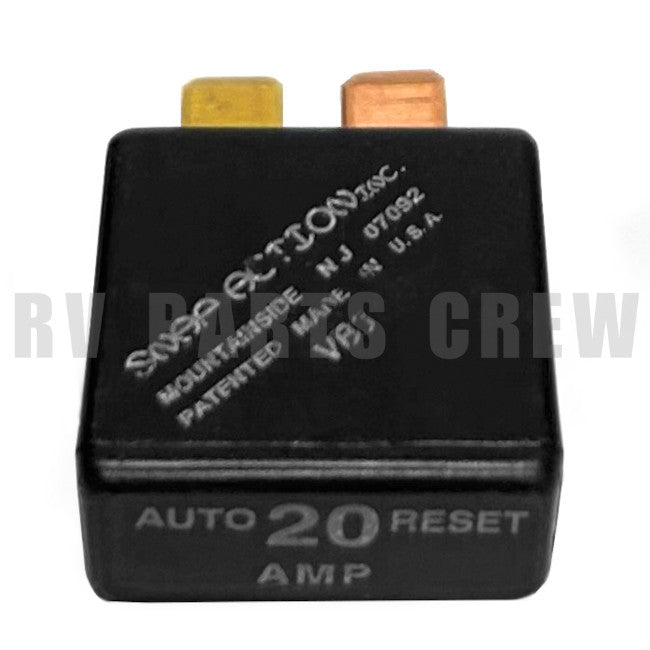 Jayco RV 20 AMP Automatic Reset Breaker 0155462 | RV Parts Crew, OEM Replacement RV & Trailer Parts
