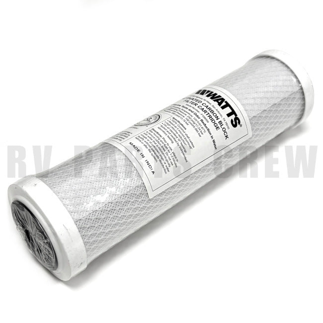 Jayco RV Carbon Block Water Filter Cartridge 10" Standard 0230807 | RV Parts Crew, OEM Replacement RV & Trailer Parts