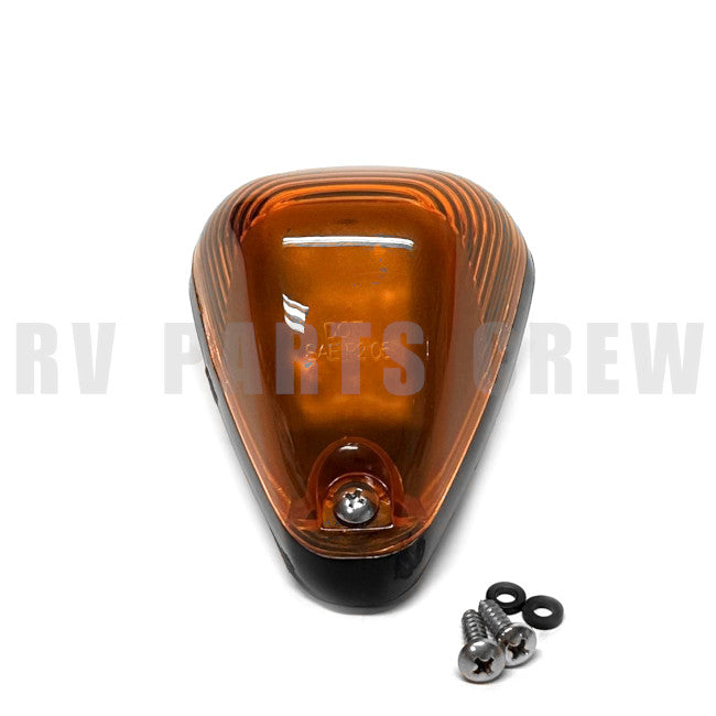 Jayco RV Tear Drop Amber LED Light with Black Base 0272743 | RV Parts Crew, OEM Replacement RV & Trailer Parts