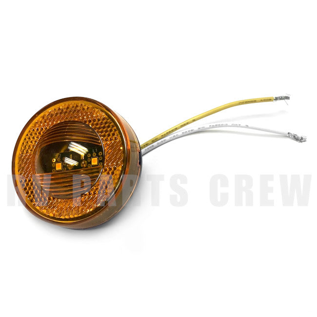 Jayco RV Round 2.5" Clearance Light Amber LED 0287721 | RV Parts Crew, OEM Replacement RV & Trailer Parts