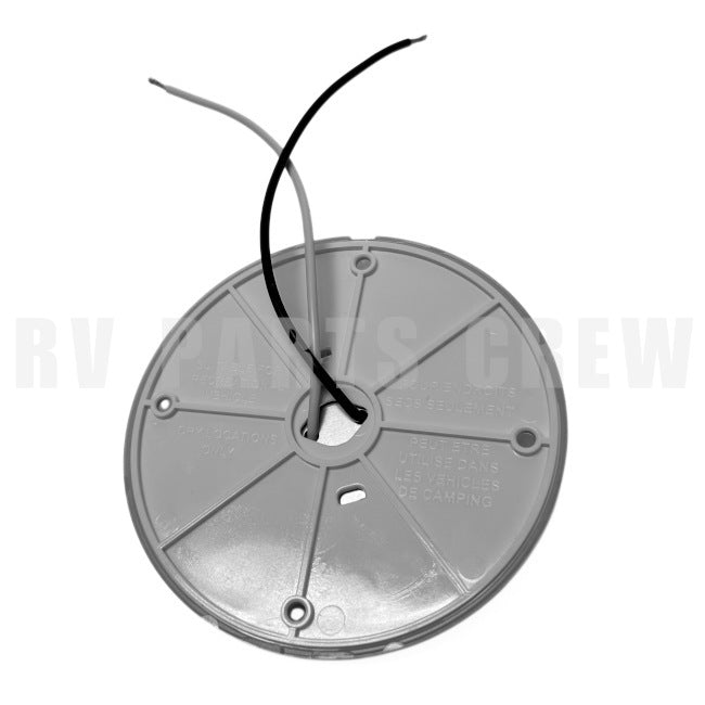 Jayco RV Ceiling Light 4.5" Round with Button Switch 0321511 | RV Parts Crew, OEM Replacement RV & Trailer Parts