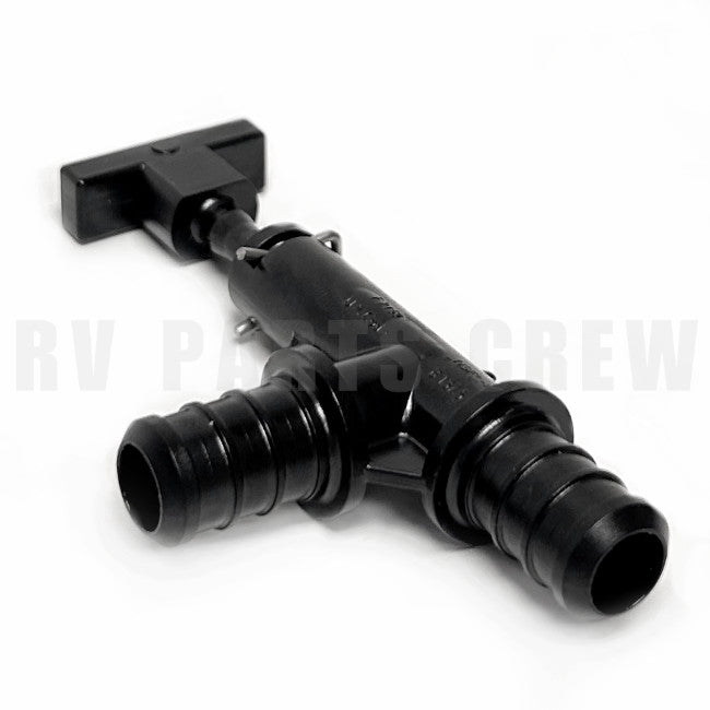 Jayco RV Plastic Low Point Drain Valve 90 Degree 0089983 | RV Parts Crew, OEM Replacement RV & Trailer Parts