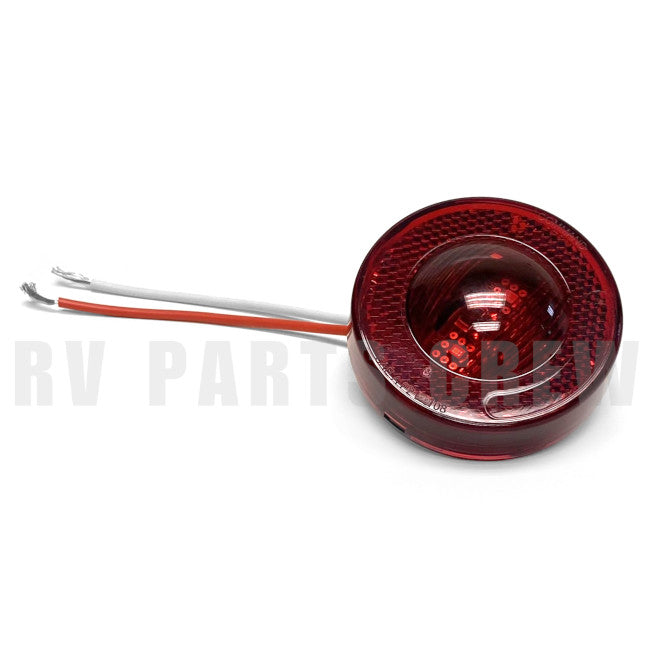 Jayco RV Round 2.5" Clearance Light Red LED 0287722 | RV Parts Crew, OEM Replacement RV & Trailer Parts