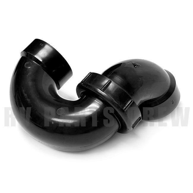 Jayco RV P-Trap Pipe 1.5" ABS Plastic 0052211 | RV Parts Crew, OEM Replacement RV & Trailer Parts