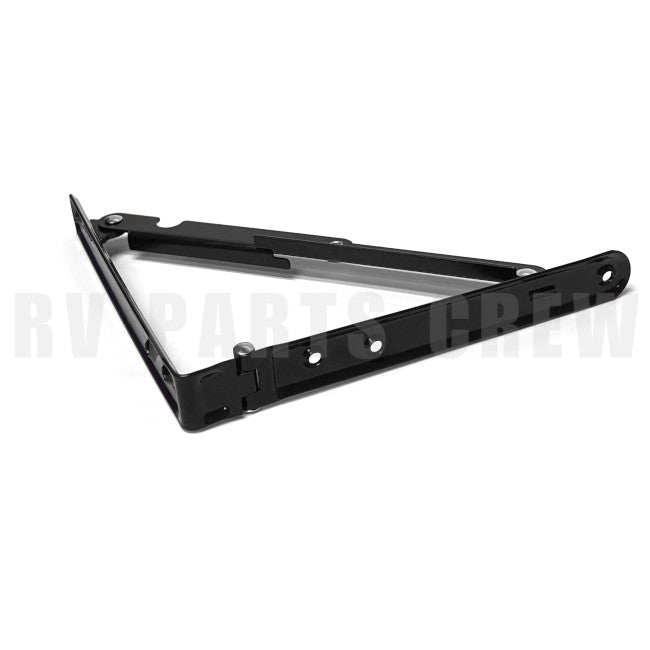 Jayco RV Flip-Up TV Shelf Bracket Brown Collapsible 0174330 | RV Parts Crew, OEM Replacement RV & Trailer Parts