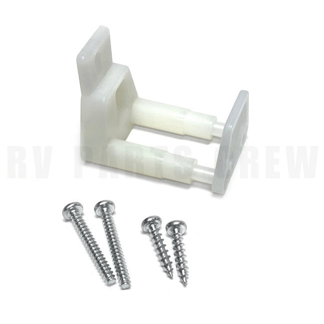 Jayco RV Sliding Bathroom Door Guide Plastic 0011180 | RV Parts Crew, OEM Replacement RV & Trailer Parts