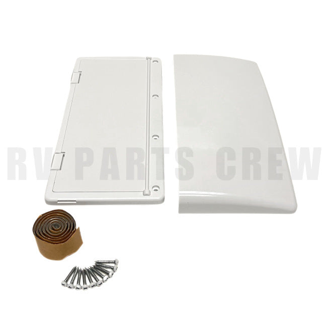 Jayco RV Outside Vent / Rangehood with White Damper 5/8" Flange 0210838 | RV Parts Crew, OEM Replacement RV & Trailer Parts