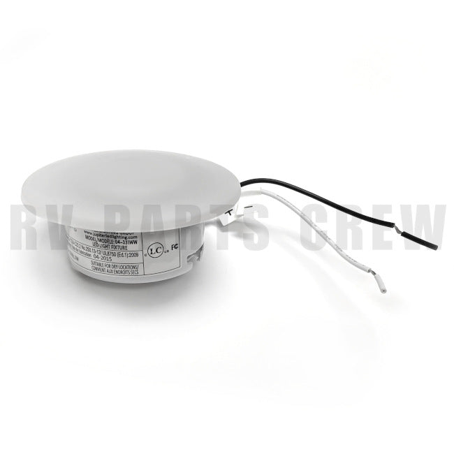 Jayco RV 3" Glass Ceiling Light Round 0230915 | RV Parts Crew, OEM Replacement RV & Trailer Parts