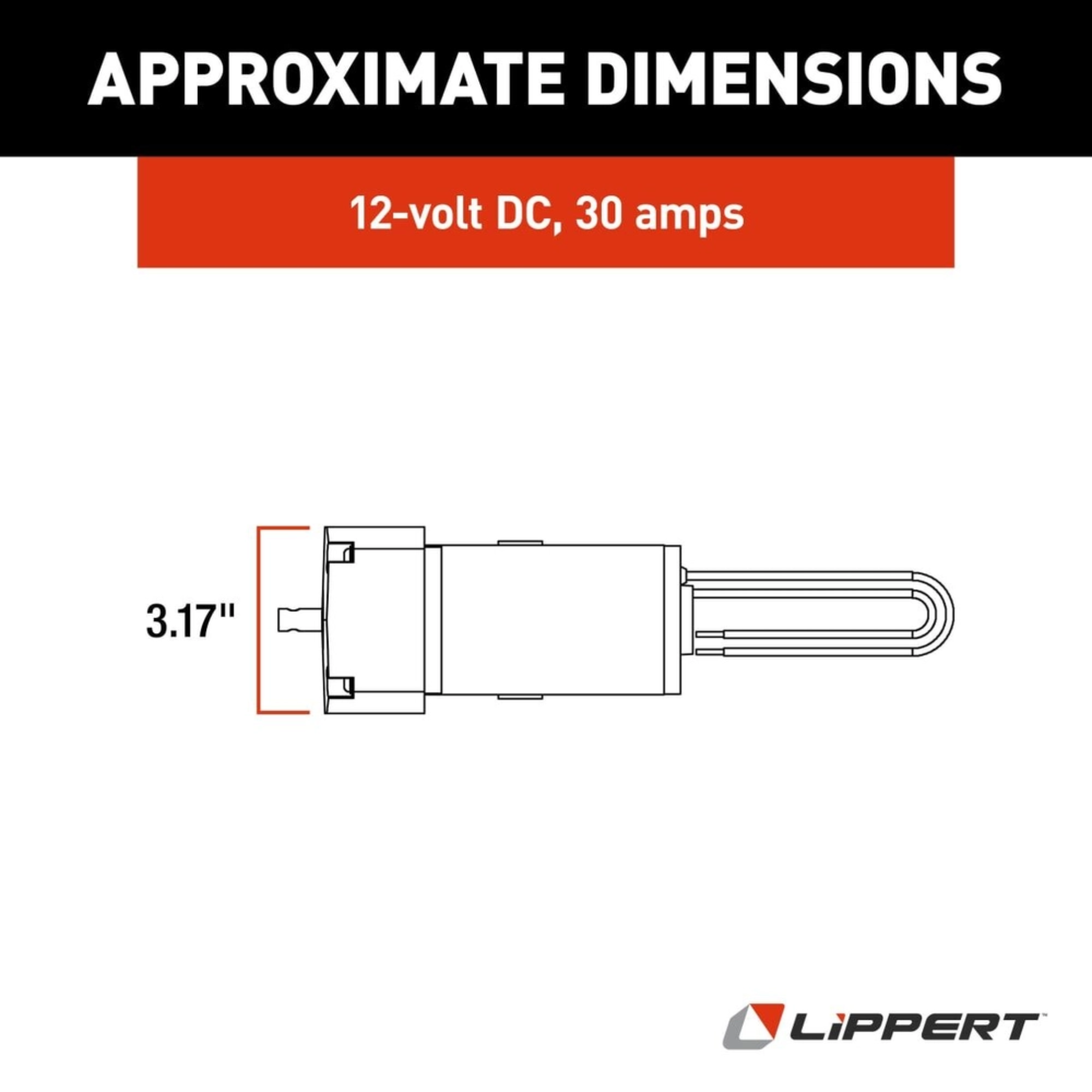 Jayco RV 18:1 Lippert Slide Out Motor w/o Actuator 0502502 | RV Parts Crew, OEM Replacement RV Parts