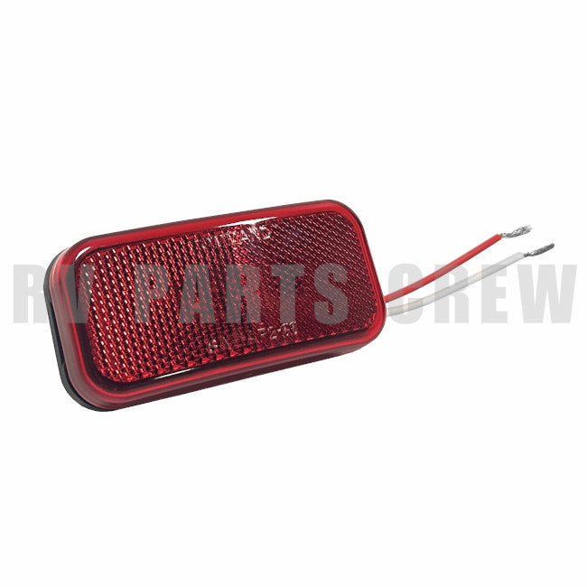Jayco RV LED Clearance Light Red Lens, Black Base 0304717
