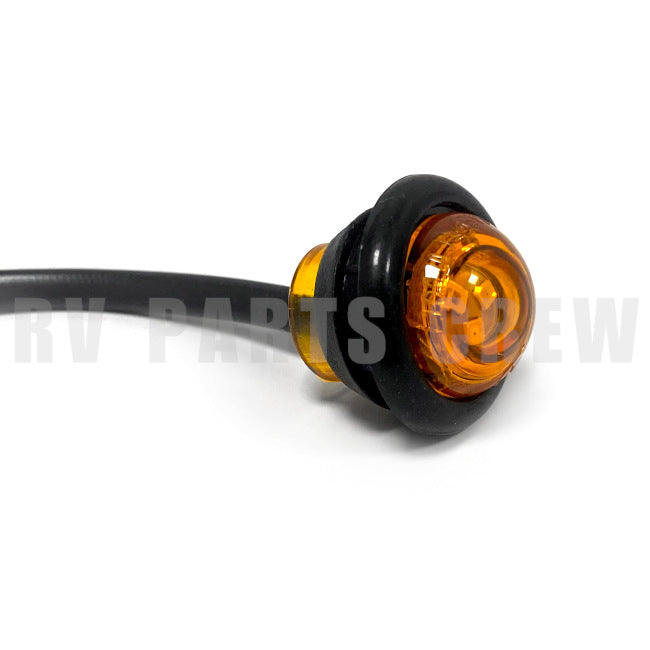 Jayco RV 0.75" Amber Marker Light LED w/ Grommet 02776143 | RV Parts Crew, OEM Replacement RV Parts