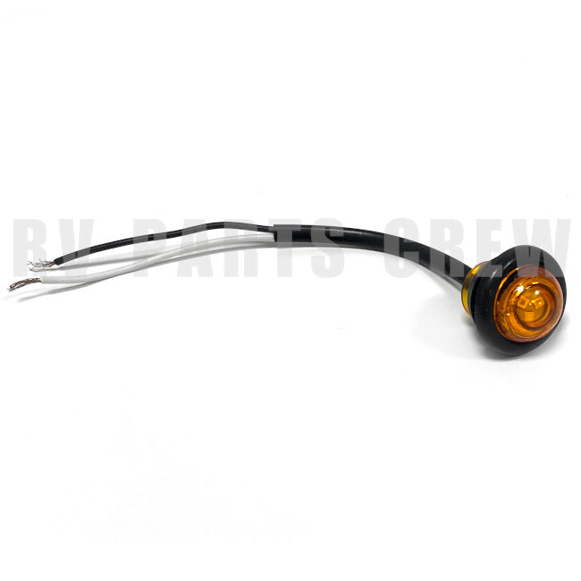 Jayco RV 0.75" Amber Marker Light LED w/ Grommet 02776143 | RV Parts Crew, OEM Replacement RV Parts