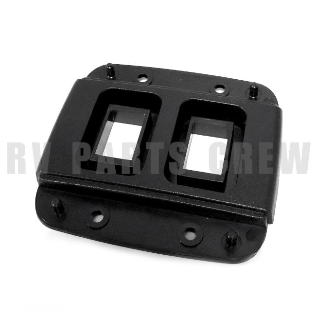 Jayco RV Dual Switch Mounting Plate Black 0217341 | RV Parts Crew, OEM Replacement RV Parts