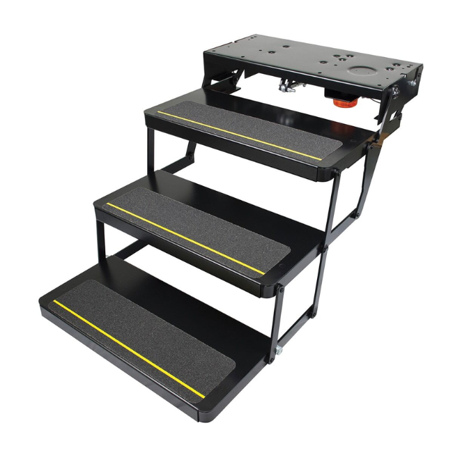 Jayco RV Lippert Power Step Assembly, 25 Series 8" Rise 0182566 | RV Parts Crew, OEM Replacement RV & Trailer Parts