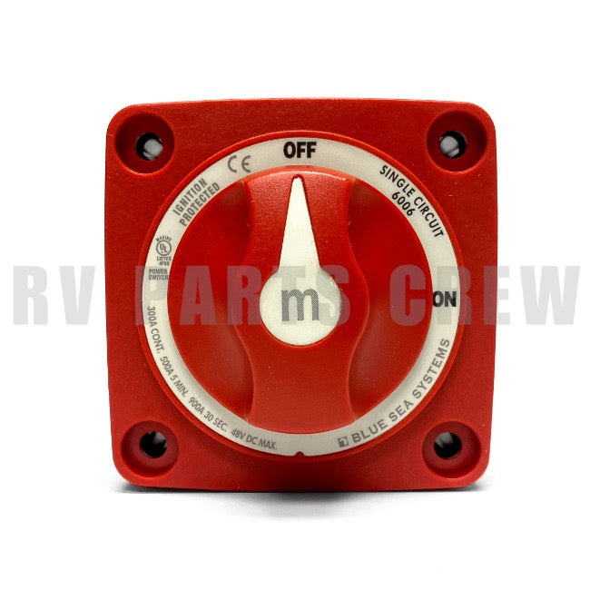 Jayco RV Battery Disconnect Switch On/Off  300 Amp 0308883 | RV Parts Crew, OEM Replacement RV & Trailer Parts