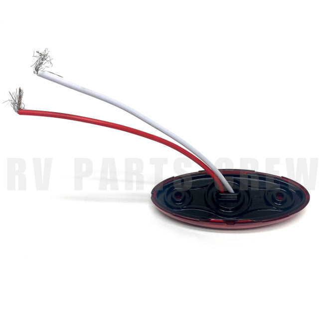 Jayco RV Red LED Oval Clearance Light 0276305 | RV Parts Crew, OEM Replacement RV & Trailer Parts