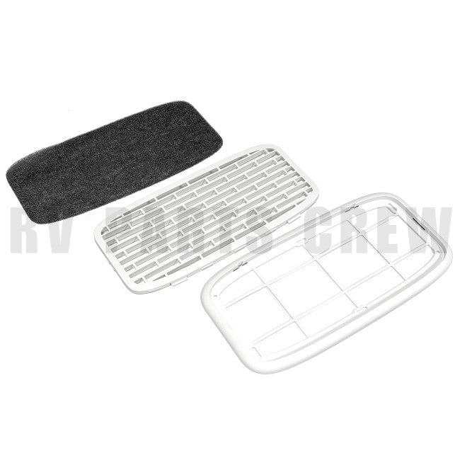 Jayco RV Return Air Grill Vent 14.25" x 6.9" White 0267234 | RV Parts Crew, OEM Replacement RV & Trailer Parts