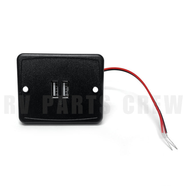 Jayco RV Dual USB Charging Port 2.25" x 2.75" 2003635 | RV Parts Crew, OEM Replacement RV & Trailer Parts