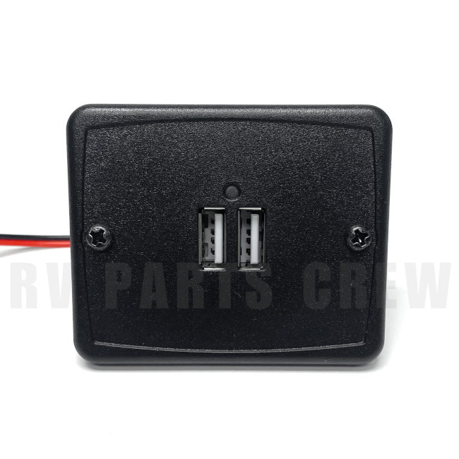 Jayco RV Dual USB Charging Port 2.25" x 2.75" 2003635 | RV Parts Crew, OEM Replacement RV & Trailer Parts