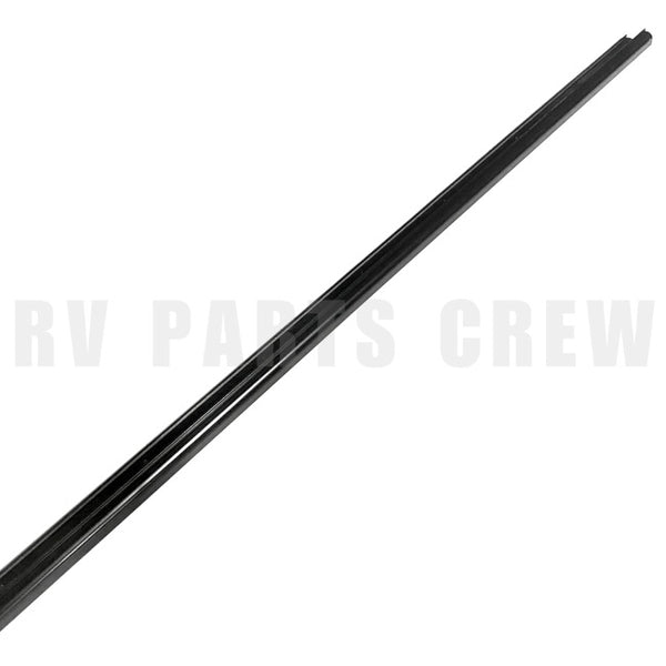 Trailer Window Drip Rails Jayco RV J-Rail Drip Trim Black 20 ft x 1.5 in 0212306 (Set of Four 5-