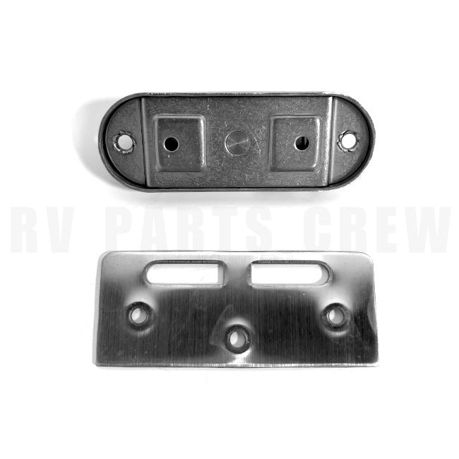Jayco RV Stainless Steel Sliding Door Latch 0223481 | RV Parts Crew, OEM Replacement RV Parts