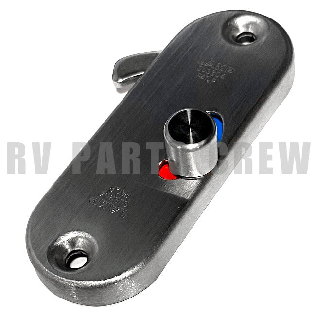 Jayco RV Stainless Steel Sliding Door Latch 0223481 | RV Parts Crew, OEM Replacement RV Parts