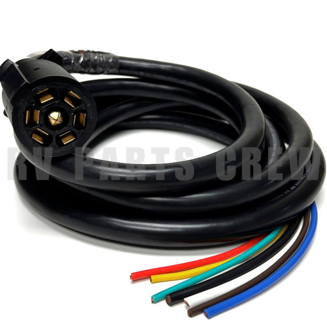 Jayco RV Valterra 7-Way Trailer Cord 10 ft 081024 | RV Parts Crew, OEM Replacement RV & Trailer Parts