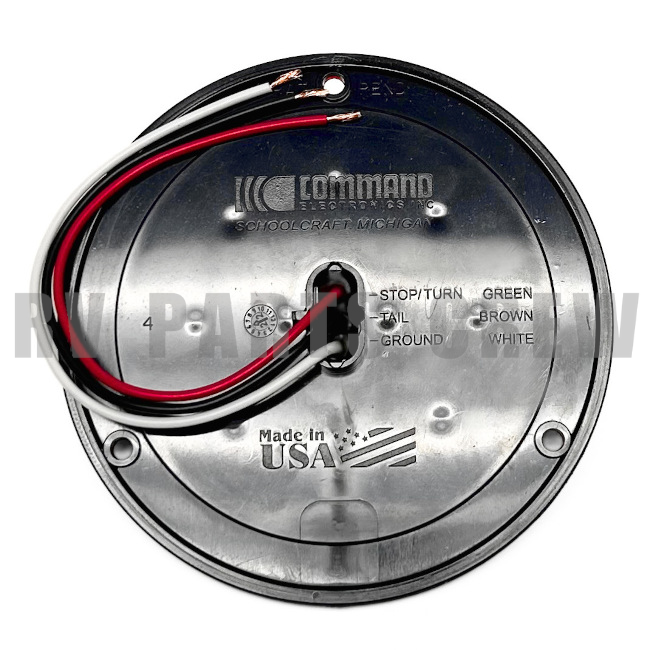 Jayco RV 4" Red LED Tail Light Round 0276315 | RV Parts Crew, OEM Replacement RV & Trailer Parts