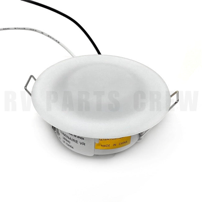 Jayco RV 3" LED Puck Light Glass Round 0230935 | RV Parts Crew, OEM Replacement RV & Trailer Parts