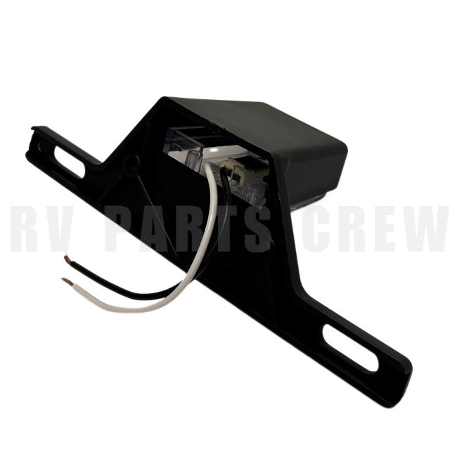 Jayco RV License Plate Light with Bracket Black 0089101 | RV Parts Crew, OEM Replacement RV & Trailer Parts