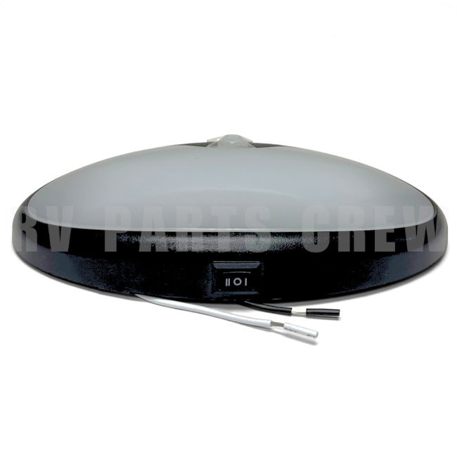 Jayco RV Oval LED Interior Motion Light with Black Base & Clear Lens 0295430 | RV Parts Crew, OEM Replacement RV & Trailer Parts