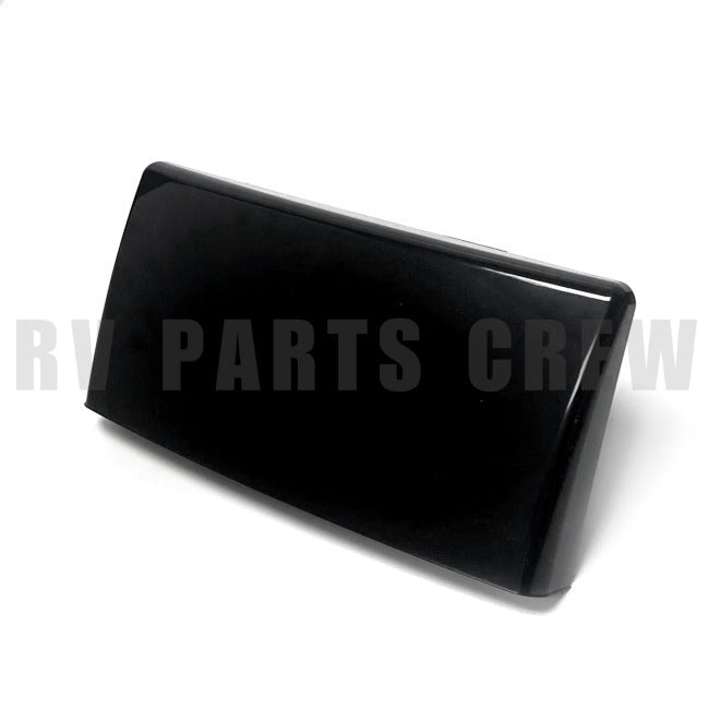 Trusty RV Range Hood Exterior Vent Cover With Damper – Black, 9687029B