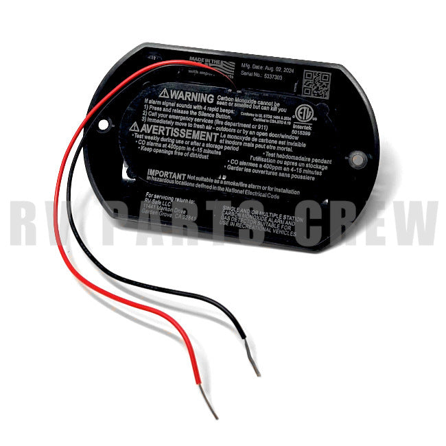 Jayco RV Safe Carbon Monoxide (CO) & Propane Alarm Detector Surface Mounted 0346838 | RV Parts Crew, OEM Replacement RV & Trailer Parts