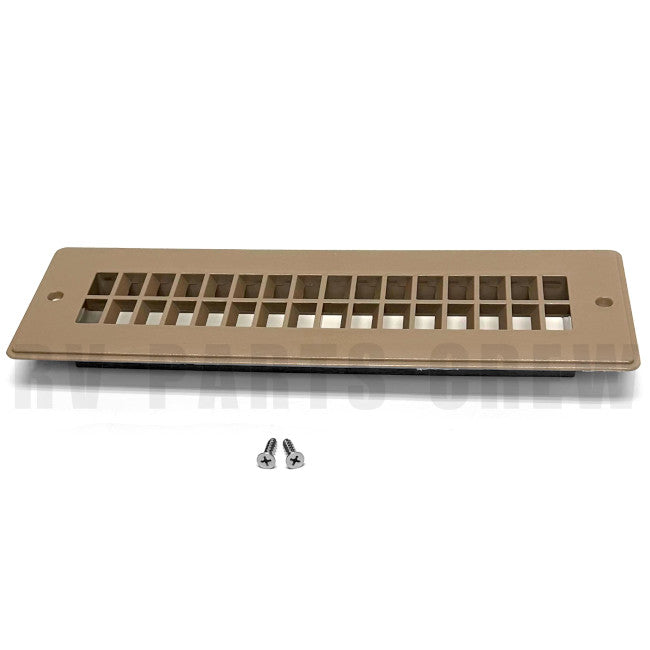 Jayco RV Register Vent 11.75" x 4" Tan 0164196 | RV Parts Crew, OEM Replacement RV & Trailer Parts