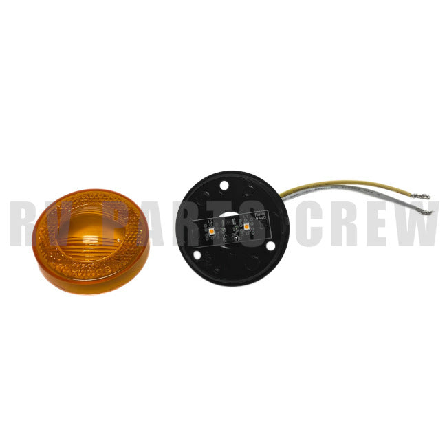 Jayco RV Round 2.5" Clearance Light Amber LED 0287721 | RV Parts Crew, OEM Replacement RV & Trailer Parts