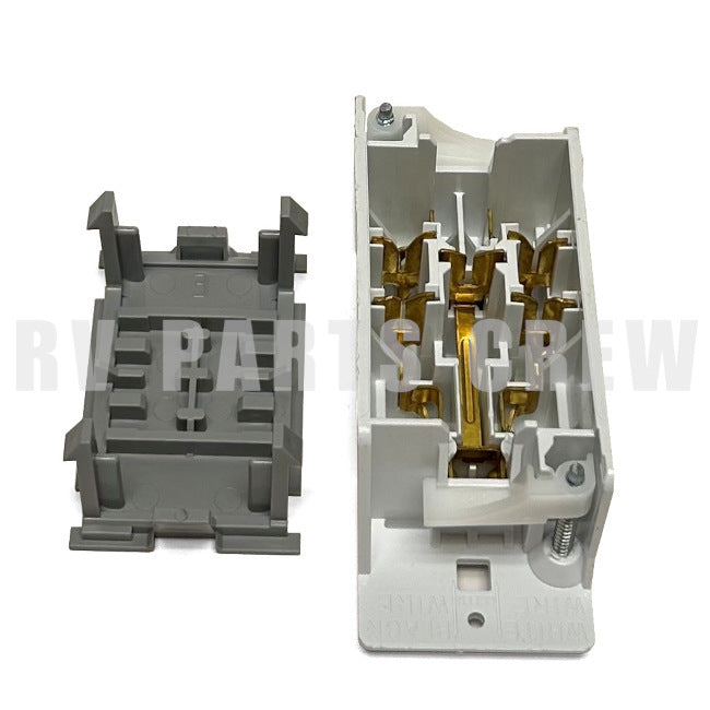Jayco RV 15 AMP Power Outlet Receptacle in White 0158549 | RV Parts Crew, OEM Replacement RV & Trailer Parts