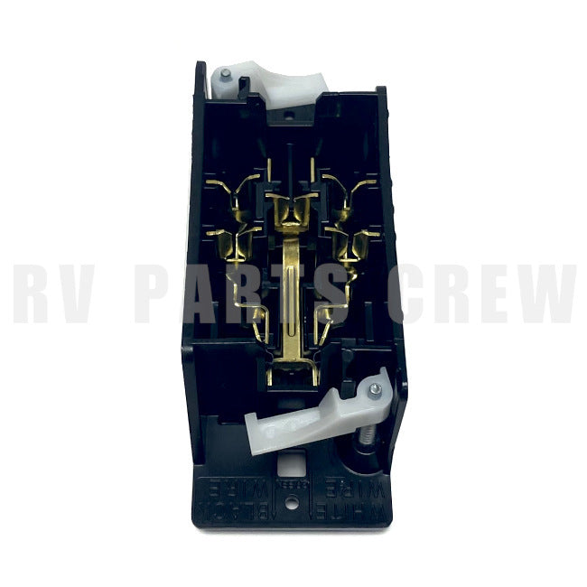 Jayco RV 15 AMP Power Outlet Receptacle in Black 0218062 | RV Parts Crew, OEM Replacement RV & Trailer Parts