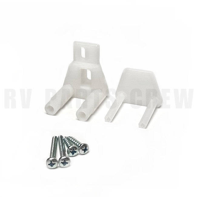 Jayco RV Sliding Bathroom Door Guide Plastic 0011180 | RV Parts Crew, OEM Replacement RV & Trailer Parts