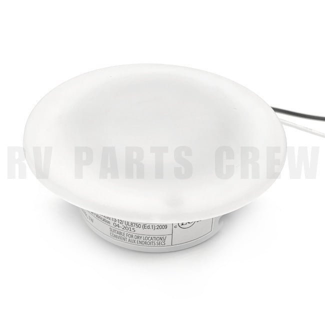 Jayco RV 3" Glass Ceiling Light Round 0230915 | RV Parts Crew, OEM Replacement RV & Trailer Parts