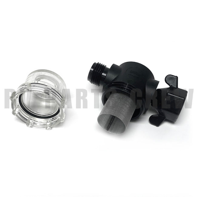Jayco RV Shurflo Water Pump Inlet Strainer #255-215 with 1/2" NPT 2049015 | RV Parts Crew, OEM Replacement RV & Trailer Parts