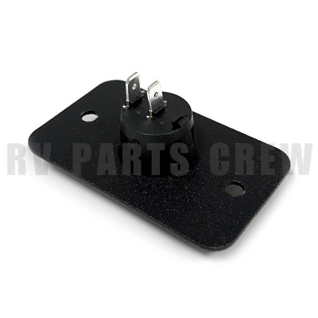 Jayco RV Awning Rocker Switch & Plate Black 0323284 | RV Parts Crew, OEM Replacement RV Parts