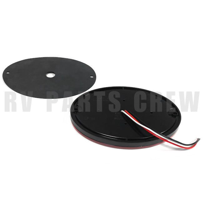 Jayco RV LED Oval Tail Light Red 2006501 | RV Parts Crew, OEM Replacement RV Parts