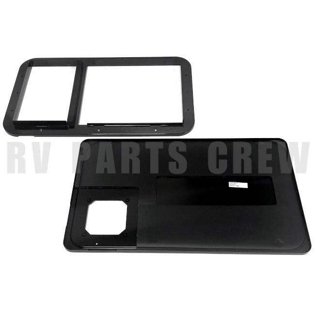 Jayco RV Dometic Large Furnace Access Door 19" x 11.5" Black 0343446 | RV Parts Crew, OEM Replacement RV Parts
