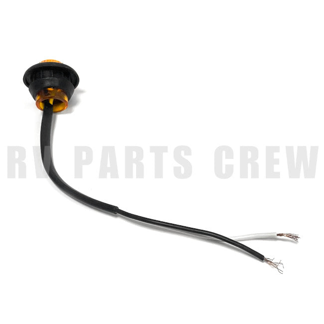 Jayco RV 0.75" Amber Marker Light LED w/ Grommet 02776143 | RV Parts Crew, OEM Replacement RV Parts
